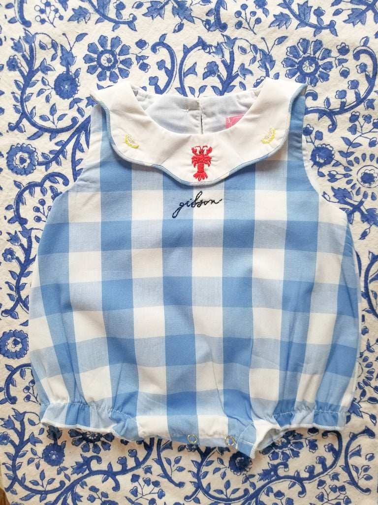 PRE-ORDER by 5/31: Summer Gingham Bubble - Girl