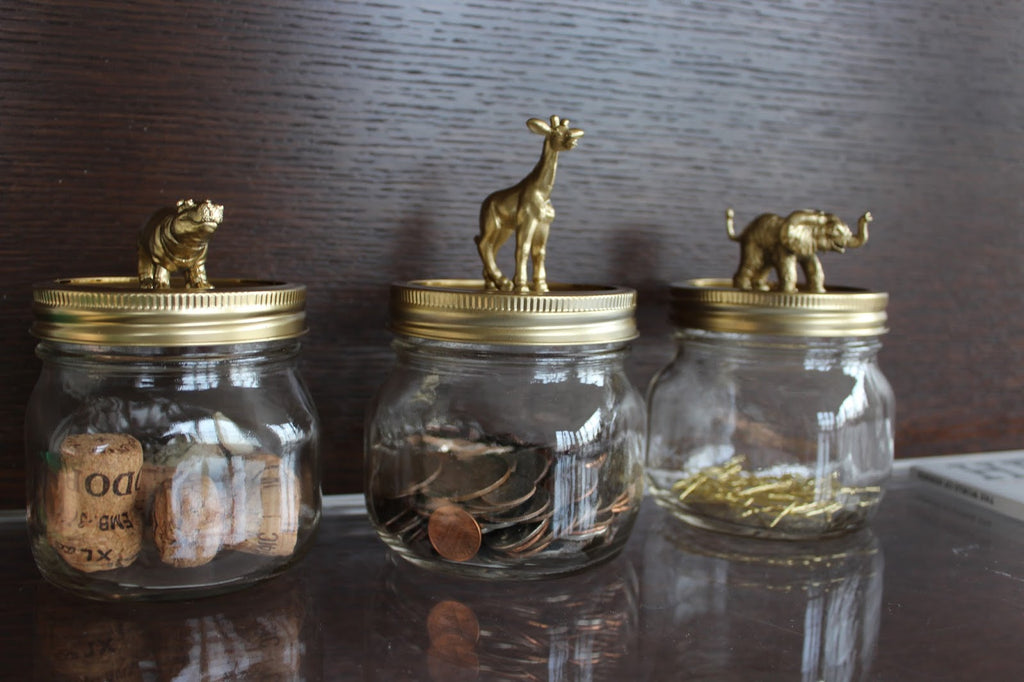 Mason Jar Crafts for the Animal Lover